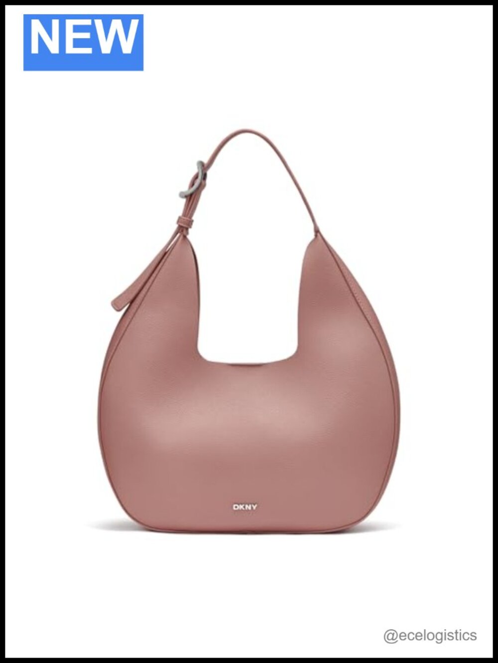 Medium Hobo Bag Polyurethane Shoulder Strap Solid